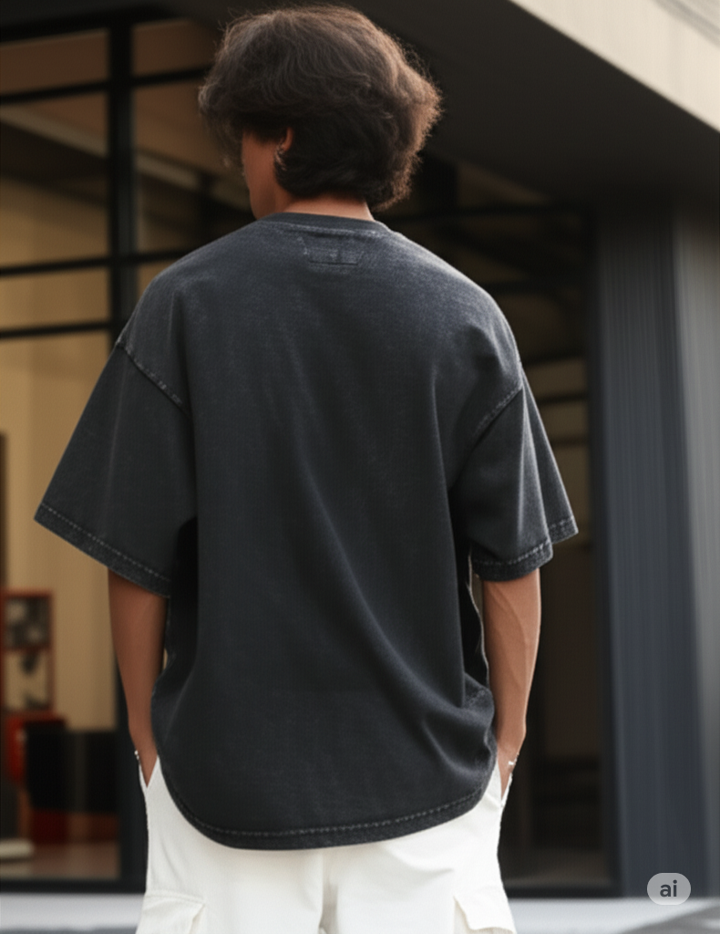 Acid Washed Oversized Tees