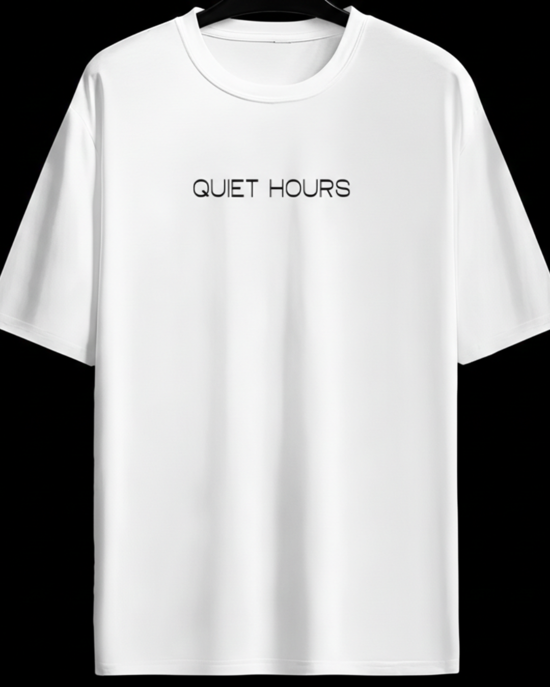 Quiet Hours Oversized Tee – IN SILENCE
