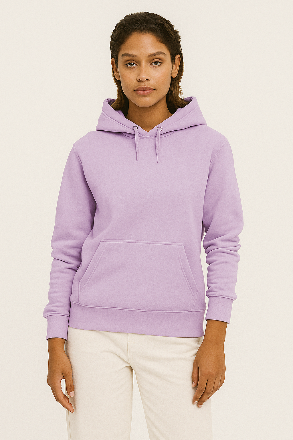 Unisex Plain Cotton Hoodie