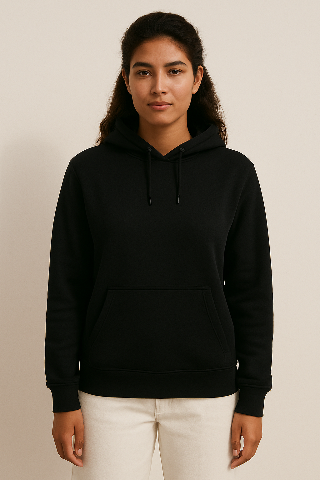Unisex Plain Cotton Hoodie