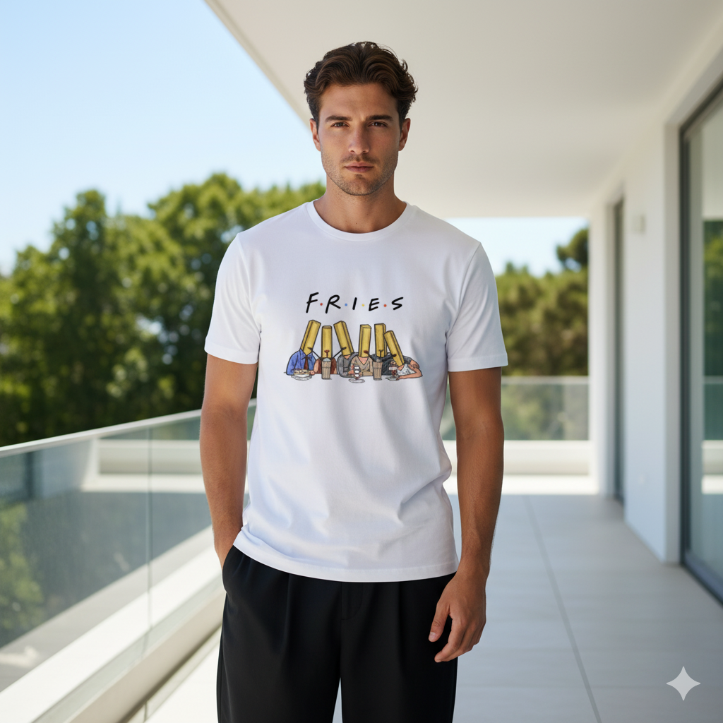 Men Graphic Printed Round Neck Cotton T-shirt