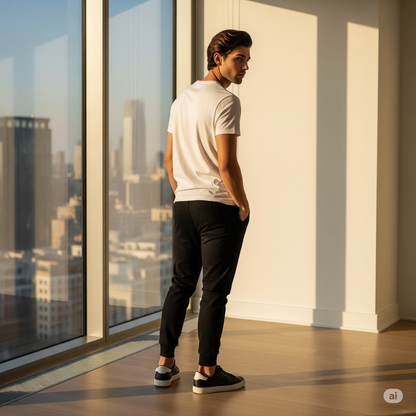 Unisex Plain Joggers