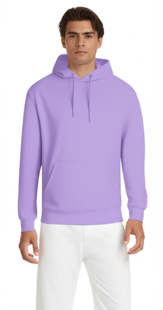 Unisex Plain Cotton Hoodie