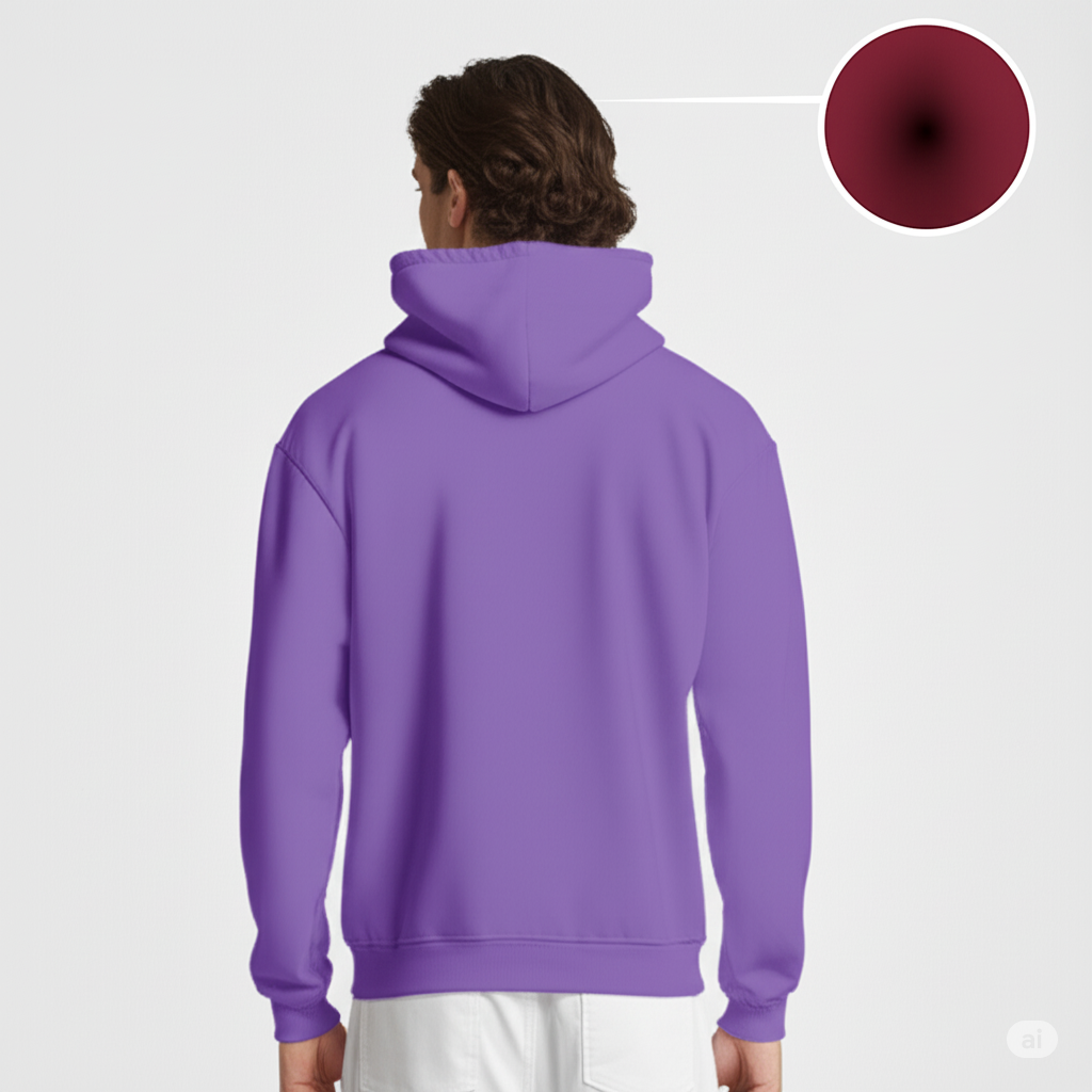 Unisex Plain Cotton Hoodie
