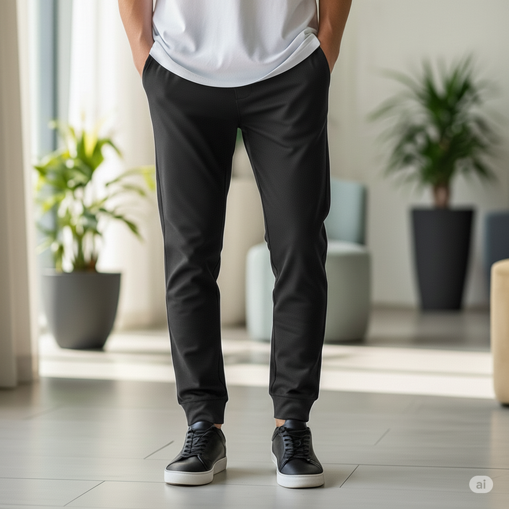 Unisex Plain Joggers