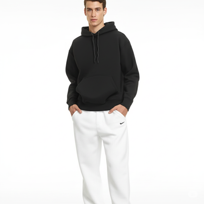 Unisex Plain Cotton Hoodie