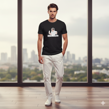 Men Graphic Printed Round Neck Cotton T-shirt