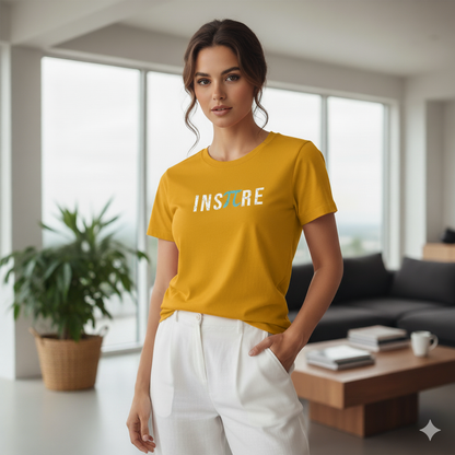 Women Graphic Printed Round Neck Cotton T-shirt