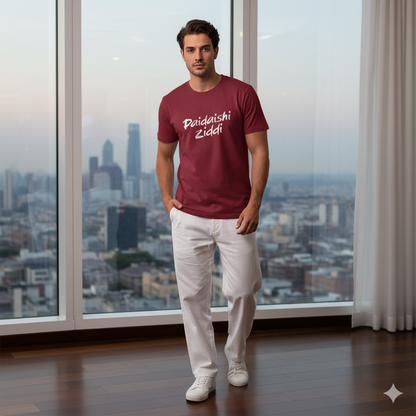 Men Graphic Printed Round Neck Cotton T-shirt