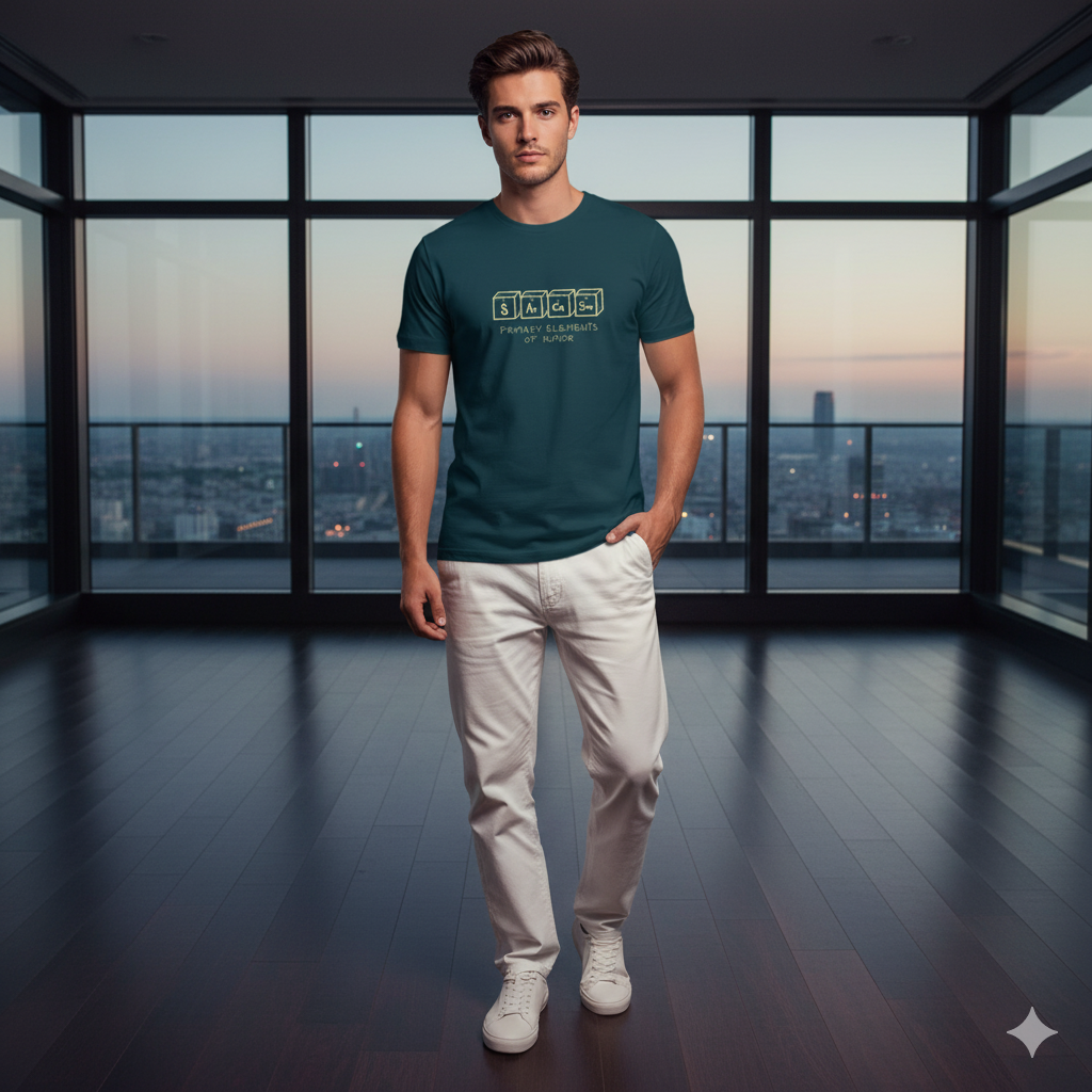 Men Graphic Printed Round Neck Cotton T-shirt