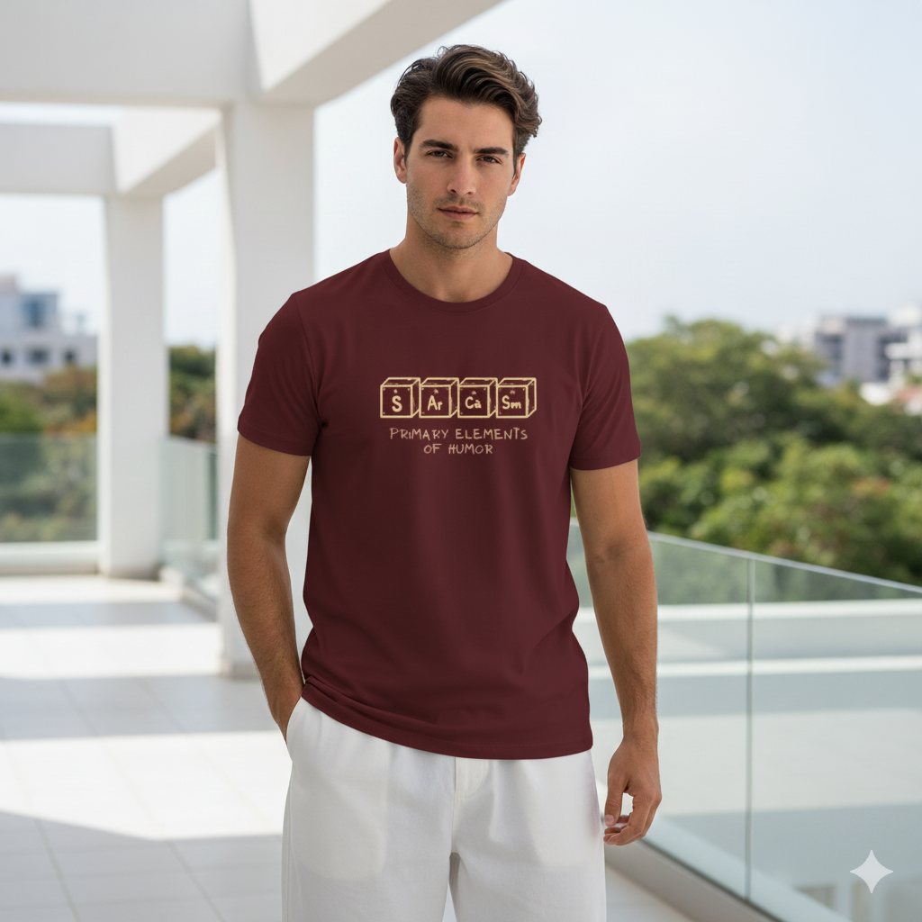 Men Graphic Printed Round Neck Cotton T-shirt