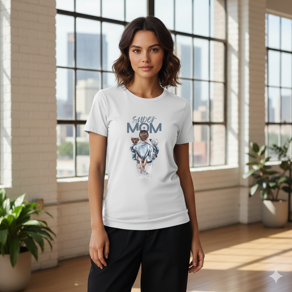 Women Graphic Printed Round Neck Cotton T-shirt