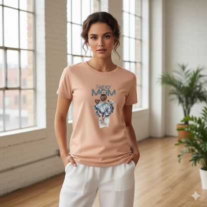 Women Graphic Printed Round Neck Cotton T-shirt