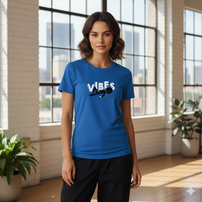 Women Graphic Printed Round Neck Cotton T-shirt