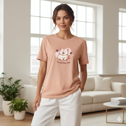 Women Graphic Printed Round Neck Cotton T-shirt